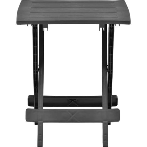 Maison Exclusive - Gartentisch Klappbar Anthrazit 45x43x50 cm Kun (1/5)
