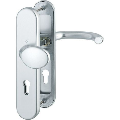 Hoppe Schutzgarnitur Mar.76G/3331/3410/1138 Alu.F1 72mm 41-46mm (1/3)