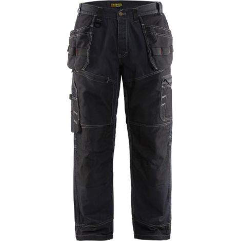 Pantalon X1500 Cordura® DENIM Blåkläder 1500 Marine/Noir Blaklader - 150011408999C 38 (1/2)
