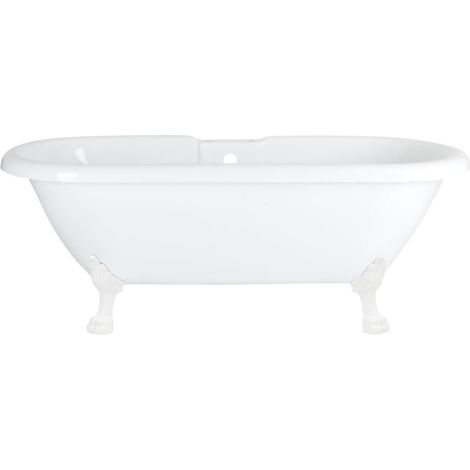 Hudson Reed Firenze - Baignoire Îlot sur Pieds Pattes de Lion Blanc 178cm x 82.5cm (1/5)