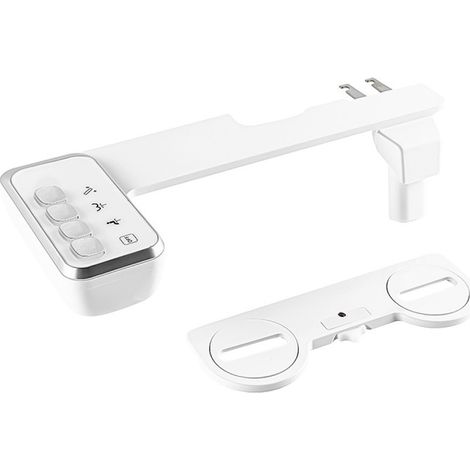Kit Douchette WC Hygiénique à Installation Rapide, Robinet de Toilette avec Fonction Déclipsable, pour Hygiène Intime (1/5)