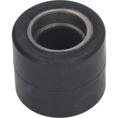 Pneu de remplacement pour roue de camion 80 x 70 mm, en acier inoxydable et caoutchouc anti-rayures, compatible avec roulement 6024 (1/5)