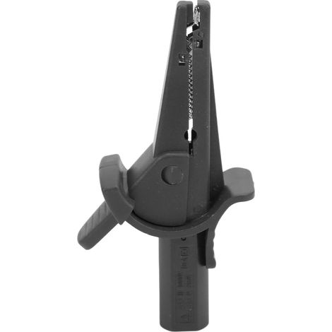 Isolierte Stromprüfklemme mit 20 mm Öffnungsweite und 4-mm-Bananenstecker für Kfz- und Lkw-Elektroprojekte (Schwarz) (1/5)