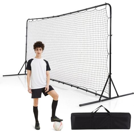 Portable Soccer Rebounder Net Soccer Training Equipment w/Carry Bag (1/5)