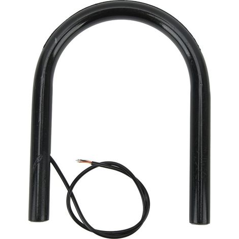 Tbest Cadre de Siège Arrière de Moto, Feu Arrière à LED, Clignotant, Feu Arrière pour CB CL SR Series, Acier Haute Résistance, Durable, Ajustement Universel (230 mm). (1/5)