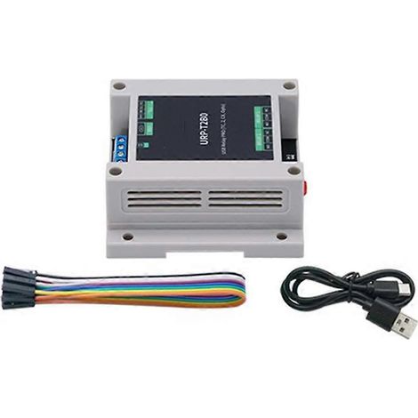Relais USB PRO bidirectionnel avec rail d'isolation pour carte de contrôle industrielle, relais de commande USB/TTL pour automatismes (1/5)