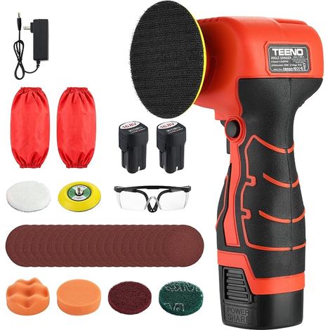 Cordless Sander 16.8V Mini Orbital 76mm (1/5)