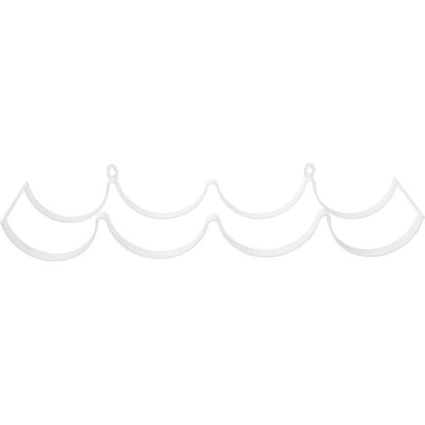Porte-papier toilette en forme de nuage salle bain et cuisine, fer (1/5)