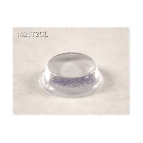 N/A Hammond Electronics 1421T2CL autocollant, rond naturel (Ø x H) 12.7 mm x 3.5 mm 24 pc(s) (1/2)