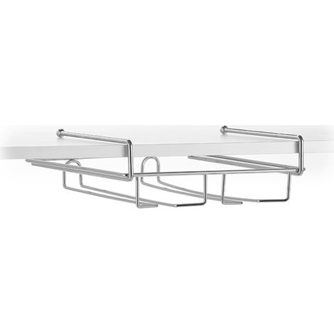 Porta Bicchieri In Metallo 34,5x27x9,5cm