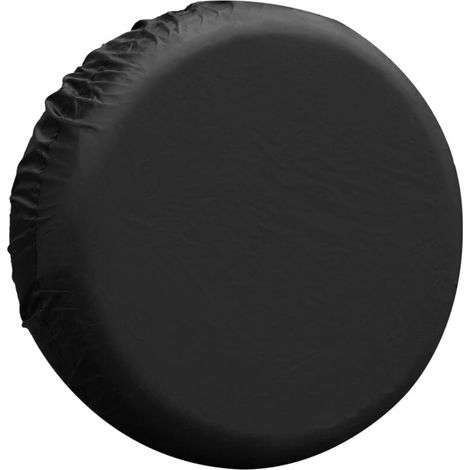 Housse de Pneu de Secours Universelle en Polyester 190T pour Jeep, remorque, VUS, Camion, Roue adaptée aux pneus de 68,6 à 71,1 cm de diamètre Total de Roue de 38,1 cm (1/5)