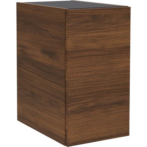 Élément d'armoire mural ALLIANCE 300 1 porte gauche/droite avec ouverture par pression NOYER MAYA 300 x 540 x 450 mm (1/3)