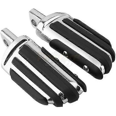 1 1/4" Motorrad-Fußrasten, verstellbar, 32 mm Motorschutzbügel, Fußrasten-Pedalmontagesatz für Harley Sportster Softail – Style2Chrom (1/5)