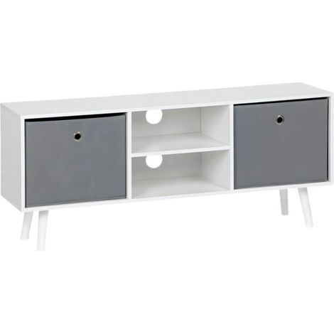 Muebles - Mesita Auxiliar Faro C/2 Cajón NW 110 x 29 cm
