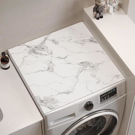5060CM Housse De SéCheuse pour Le Dessus,Housse De Lave Linge Anti PoussièRe,Housse ImperméAble Machine à Laver AntidéRapant (1/4)