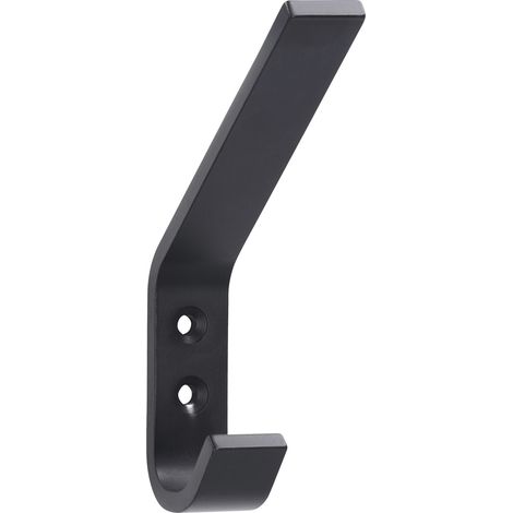 Huthaken Neso 118x19mm Garderobenhaken , Aluminium schwarz matt (1/3)