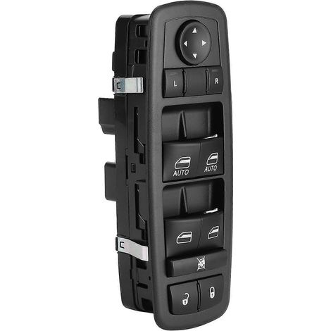 Bouton de commande de lève-vitre électrique avant gauche 04602533AF Compatible avec Dodge Ram 1500/2500/3500 (1/4)