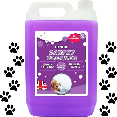 1 x 5 Litre Pet Carpet Cleaning Shampoo Tough On Dog Stains (1/2)