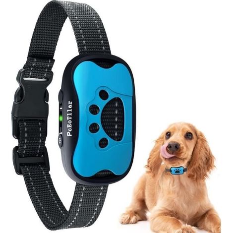 Collier de dressage - PcEoTllar - Modèle A5 - 7 niveaux de sensibilité - Imperméable - Rechargeable USB (1/4)