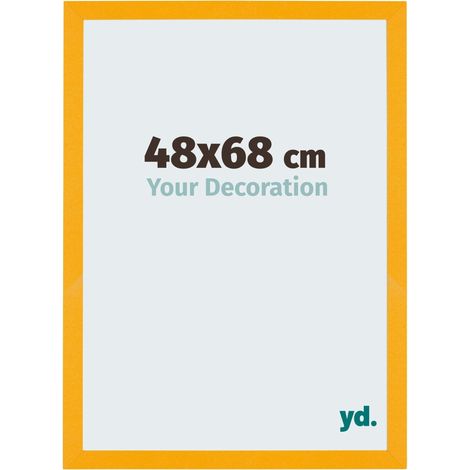 Cadre Puzzle 48x68 cm - Jaune - MDF - Mura. (1/5)