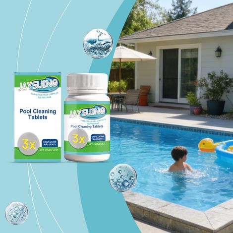 Pool cleaning sheets gently clean and remove odors and stains. Easy to use and suitable for home use. -- 100g -- BIEMMEDUE (1/5)