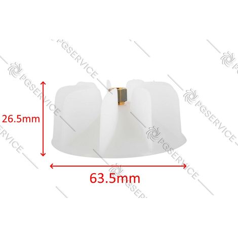 Elchim ventola 63.5mm 26.5mm 4mm asciugacapelli 8th Sense Milano 3900 Healthy (1/4)