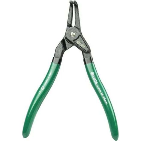 – Pince circlips ext. Courbe, Pince pour joncs extérieurs, pince de retenue de 7 pouces, pince à Circlip multifonction, pince à anneau de serrage d'arbre par pointe droite incurvée, type externe, (1/4)