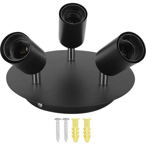 Suspension Luminaire E27 3 Bras Rotatifs pour Maison (1/5)