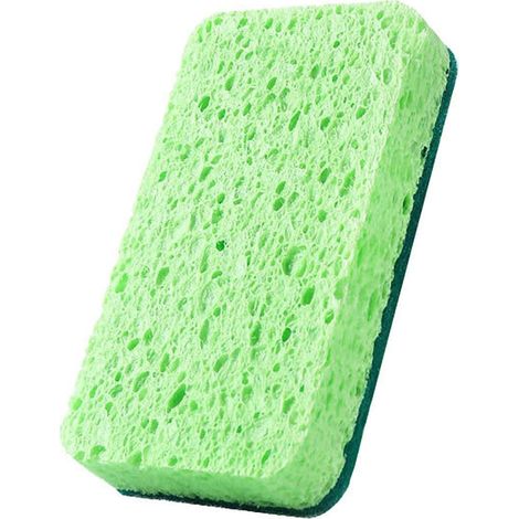 Brosse De Nettoyage - Manche En Bois Naturel - Fibres Résistantes - Pour Cuisinière Vaisselle Casseroles - Lot De 1 (1/5)