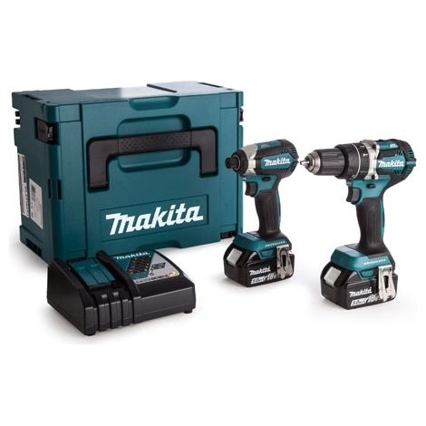 Makita DLX2180TJ1 Set avvitatori 18v (1/10)