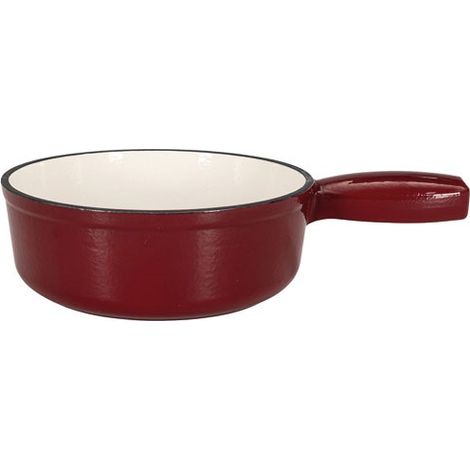 Pentola per fonduta rossa da 1,5 litri e 20 cm. - 300419 - Nouvel