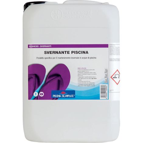 Lapi Piscina Semplice - Svernante Piscina - Confezione 10 Kg - TRATTAMENTO Acqua