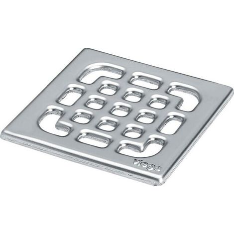 Viega Rost 4933.3 nicht verschraubbar, 94x94x5mm, Chromnickelstahl (1/2)