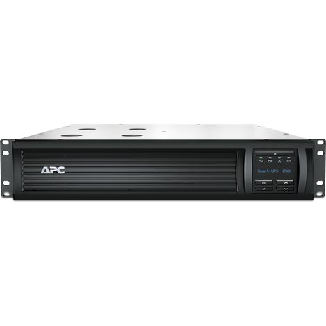 APC SMT1500RMI2U Inverter Smart-UPS APC da 1.500 VA, display LCD, montaggio su rack 2U, 230 V (1/5)