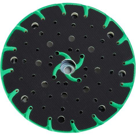 Plateau ponceuse 150 mm avec aspiration de poussière - Filetage de raccordement M8 - remplacement du festool plateau ponceuse, compatible avec le ponceuse excentrique 150mm bosch makita etc. (1/5)