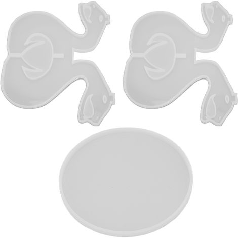 Moule en Silicone pour Pied de Pot de Fleurs - Création de Supports de Plantes Transparents (1/5)
