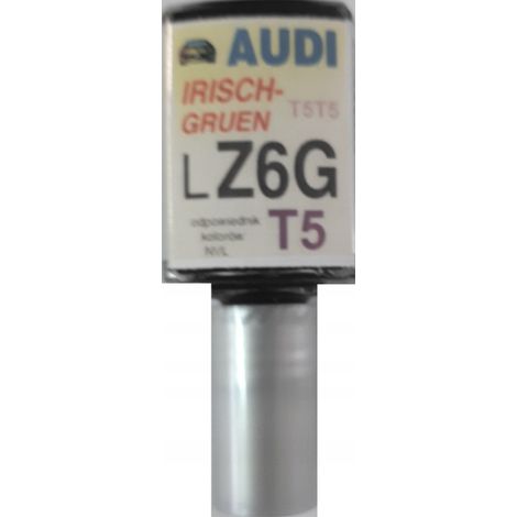 Audi LZ6G T5 irischgruen Lackausbesserung für Kratzer (1/5)