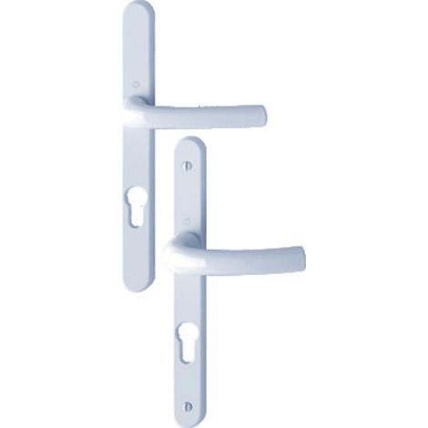 Hoppe TOKYO manilla de puerta aluminio plateado