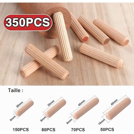 Beech Wood Dowel Dowels for Furniture and DIY Craft Projects (Mixed Size) (1/3)