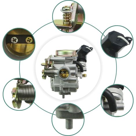 Carburateur pour scooter HJ100T‑2/3/7 (Times Star, Fashion Star) – Avec capteur TPS – Pièce d’origine Oner (1/4)