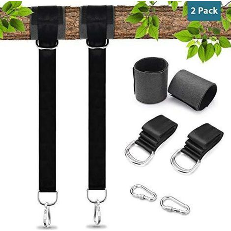 Straps for Outdoor Hammocks, Length 150 cm With Hanging Straps for Swings / Tree Guards, Locking Capacity Up to 550 kg (1/5)