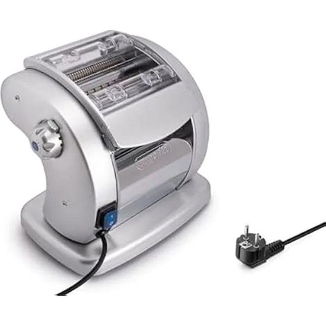 Imperia Pasta Presto Elektrische Nudelmaschine Silbergrau