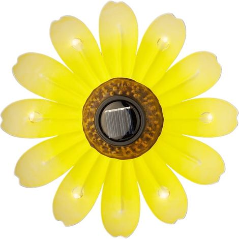 Fleur solaire couleurs assorties ø14x4cm
