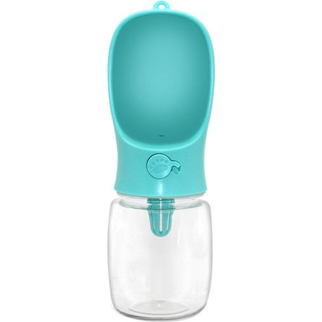 Produits pour animaux de compagnie, Gobelet d'eau pour chien (350 ml bleu) (1/3)