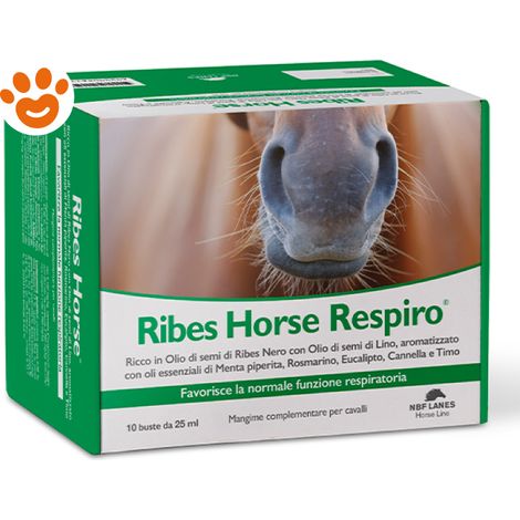 NBF Lanes Horse Ribes Respiro - Confezione 10x25 ml -
