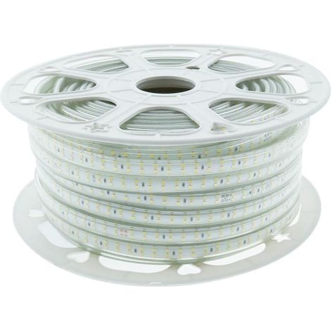 IluminaShop - Tira de LED 720W 220VAC SMD2835 180LED/m 14,4W/m IP65 (50 metros) Blanco Frio 6000K (1/2)