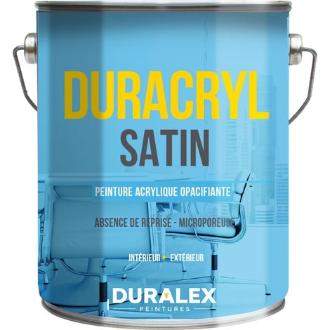 Peinture acrylique Duracryl Satin DX 61 blanc impérial 15L – DURALEX - 111100207