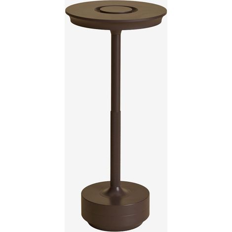 SKLUM Kabellose LED-Tischlampe aus Aluminium Rivkin Braun Choco (1/5)