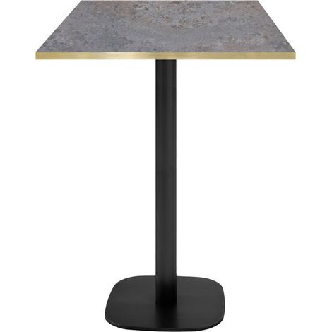 Mange-debout 60 x 60 cm - modèle Round cladeira chants laiton
