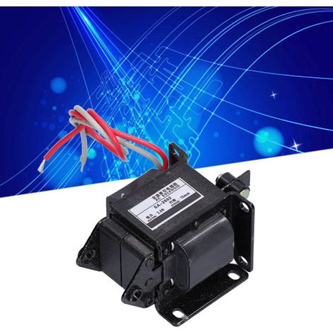 Électroaimant de traction push-pull SA-2602, force 2.0N, course 15mm, tension AC220V (1/5)
